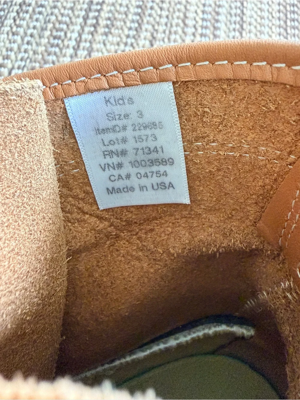 L.L. Bean “Bean Boots” Size 3 little kids Duck Boots waterproof boys girls